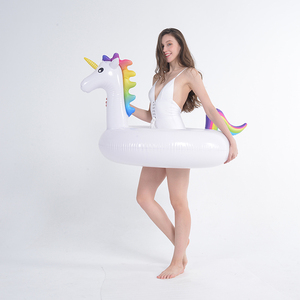 Flotador Inflable de PVC con Forma de Unicornio, Grande y Personalizado, para Adultos - Product Image 4