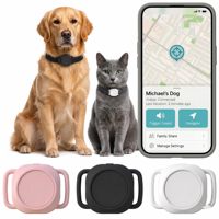 Mini traceur GPS étanche pour animaux de compagnie, dispositif anti-perte, localisateur en plastique compatible iOS Apple, alarmes de suivi