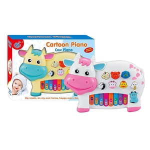 Jinming Nuevo Piano Musical Educativo Divertido para Bebés con Diseño de Ganado, Juguetes para Niños, Órgano Electrónico - Product Image 1