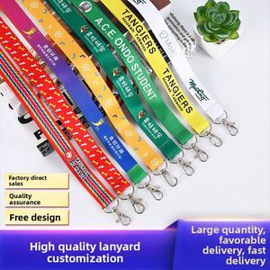 Heat Transfer Logo <b>Lanyard</b> for Employee ID Card Holder and Exhibition Event ID Card Model JY011 - Product Image 2