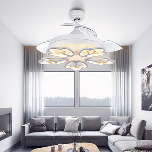 Lámparas <span class=keywords><strong>de</strong></span> cristal <span class=keywords><strong>de</strong></span> lujo para sala <span class=keywords><strong>de</strong></span> estar, <span class=keywords><strong>ventilador</strong></span> <span class=keywords><strong>de</strong></span> <span class=keywords><strong>techo</strong></span> <span class=keywords><strong>de</strong></span> candelabro <span class=keywords><strong>con</strong></span> control remoto, <span class=keywords><strong>con</strong></span> luz LED, AC110-240V moderna <span class=keywords><strong>de</strong></span> AC220-240V <span class=keywords><strong>de</strong></span> 2 años - Product Image 4