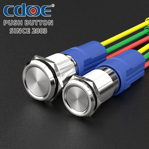CDOE Brand <strong>Non</strong> <strong>Led</strong> 10a 19mm 22mm Metal Ip67 Waterproof Power Control <strong>Switches</strong> Electrical <strong>Button</strong> <strong>Push</strong> <strong>Buttons</strong> - Product Image 1