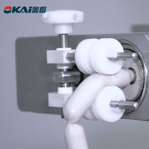 Remplisseur de saucisses de viande quantitatif à <span class=keywords><strong>prix</strong></span> de gros/machine de fabrication de saucisses sous vide industrielle - Product Image 3