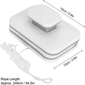<span class=keywords><strong>Nettoyeur</strong></span> de vitres magnétique, outils de nettoyage d'essuie-glace <span class=keywords><strong>double</strong></span> face pour la maison à l'extérieur de la voiture de grande hauteur vitrée épaisse 0.1-0.39in - Product Image 6