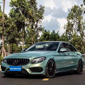 WRAPMASTER 1.52*17m vert <span class=keywords><strong>chitose</strong></span> brillant métallisé enveloppe de voiture vinyle carrosserie PVC autocollant - Product Image 3