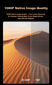 Nuovissimo <span class=keywords><strong>Proiettore</strong></span> Video Smart <span class=keywords><strong>Portatile</strong></span> B11 Wireless Android 12.0 Wi-Fi LED con Autofocus e Proiezione a Corto Raggio 4K <span class=keywords><strong>per</strong></span> Dispositivi Mobili - Product Image 3