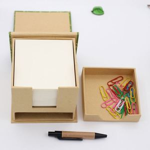 Office Multi-functional Eco-friendly Sticky Note <b>Box</b> Advertising Combination Draft <b>Book</b> Non-adhesive Customized LOGO Digital - Product Image 3