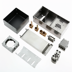 Electronic Enclosure <b>Box</b> Aluminum Sheet <b>Metal</b> Laser Cutting For Industrial Device Custom OEM ODM Service Factory Manufacturer - Product Image 4