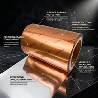 Film en rouleau laminé en aluminium souple pour emballage en sachet plastique résistant à l'humidité, film d'emballage composite en rouleau, vente en gros