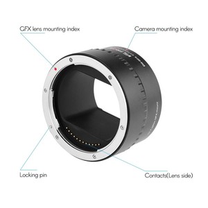 DG-GFX DF VILTROX ต่อขยาย45มม. แหวนอะแดปเตอร์ AF แม่พิมพ์ส่วนตัววัสดุหลายชิ้นสำหรับฟูจิ GFX 50R 50S <span class=keywords><strong>GFX100</strong></span> - Product Image 4