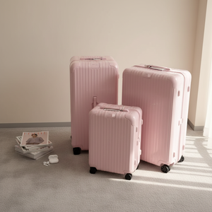 Ensemble de bagages à roulettes en néoprène essentiel, <span class=keywords><strong>valise</strong></span> cabine résistante à l'eau de 20 pouces avec serrure <span class=keywords><strong>TSA</strong></span>, 4 roues pivotantes pour les voyages des femmes - Product Image 3