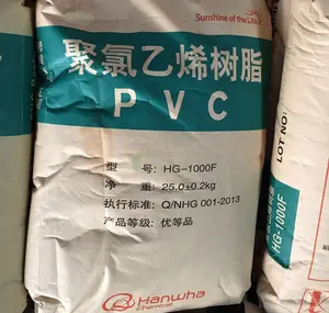 Resin Semua Jenis Produk Plastik Polivinil Klorida Pvc Resin DG-1000S