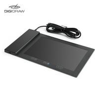 Tablette de signature électronique LCD mince à faible MOQ avec bouton clair pour la signature des documents de consentement des patients en clinique