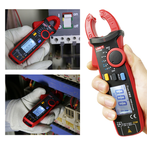 UNI-T UT210D มินิแคลมป์มิเตอร์ดิจิตอล วัดกระแส แรงดัน ความต้านทาน ความจุ ความร้อน พร้อมเครื่องวัด - Product Image 4