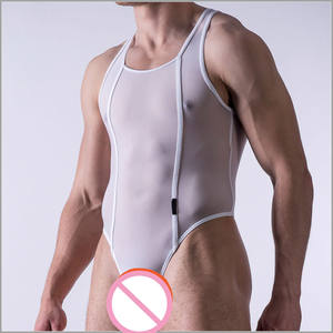 Biancheria <span class=keywords><strong>intima</strong></span> Gay all'ingrosso slip da <span class=keywords><strong>uomo</strong></span> pendono collo Bikini a forma di V Sexy tuta <span class=keywords><strong>intima</strong></span> di un pezzo - Product Image 5