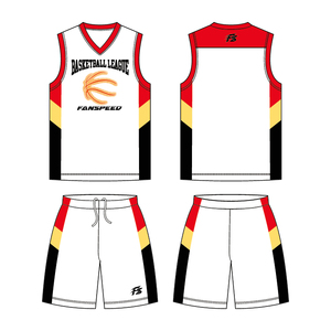 Tenues de basket-ball personnalisées pour <span class=keywords><strong>ligue</strong></span> d'entreprise, ensemble d'uniformes blancs pour tournoi, logo graphique, sublimation par transfert, maillots d'équipe respirants pour hommes - Product Image 2