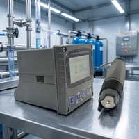 Vente en gros OEM/ODM/OBM, contrôleur numérique de pH/ORP industriel en ligne, sonde, écran LCD, hydroponie, piscines