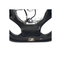 Accessoires d'intérieur de voiture personnalisés, volant en Fiber de carbone recouvert de cuir noir pour Lexus ES300 IS250 GS350 Sports