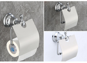 ชุดที่แขวนผ้าเช็ดตัวสแตนเลสโครเมี่ยมสำหรับห้องน้ำ - Product Image 6