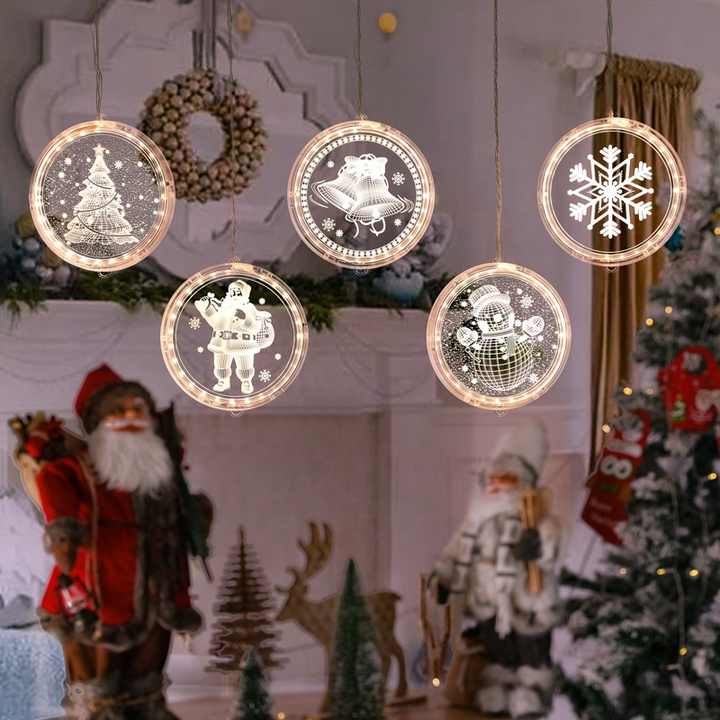 Aros Navideños 3D: Elegancia y Sofisticación