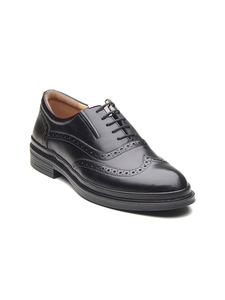 Chaussures de mariage Derby pour hommes, respirantes, en cuir pleine fleur importé, fermeture traditionnelle à lacets, doublure en cuir DD, semelle intermédiaire Ortholite - Product Image 2