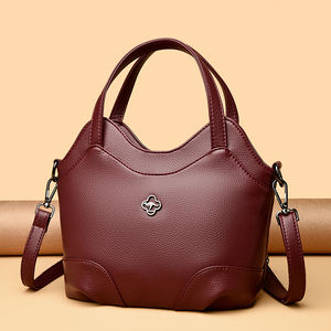 Bolsos de Hombro de Moda para Mujer, Estilo <span class=keywords><strong>Clemence</strong></span>, Bolso de Mano Vintage de PU, Gran Capacidad, Bolsos de Mano de Cuero PU para Mujer 2026 - Product Image 3