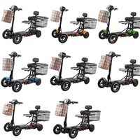 Scooter à 4 roues pliable, léger et portable, très populaire en Chine, pour adultes - Modèle BC-MS380