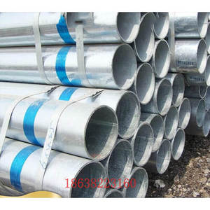 ท่อเหล็กชุบสังกะสีทนทาน ท่อน้ำชุบสังกะสี ท่อเหล็กชุบสังกะสี ASTM A500 API 5L GR.X52 EN10219 JIS G3454 - Product Image 4