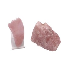 Planche de massage facial en jade naturel personnalisée, modèle [Numéro du modèle], outil de beauté avec tablettes de cristal en poudre pour le raclage, origine Guangdong