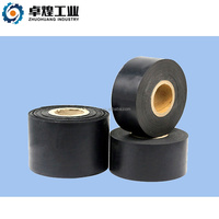 Bande de protection contre la corrosion en polyéthylène pour la maintenance des conduites d'eau souterraines en acier, à largeur personnalisée, durable, avec film de caoutchouc simple