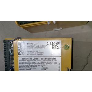 Dispositif de surveillance de l'isolation Bender. Isomètre Iso-PV-327 A d'occasion - Product Image 1