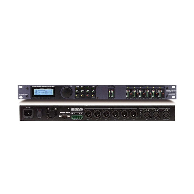 PA/PA2/260/360 2in 6 Out Digital Processor Audio Crossover for Professional Stage Bar