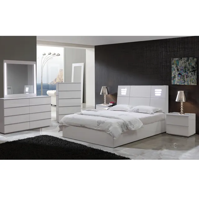 Hot sale Modern design Customized Bed Room Furniture Bedroom Set Hotel home furniture