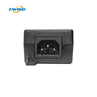 Nouveau 60w 52V 10/100/1000Mbps Ethernet Adaptateur Poe 802.af/ à 48V Injecteur Poe Injecteur pour Caméra Ip