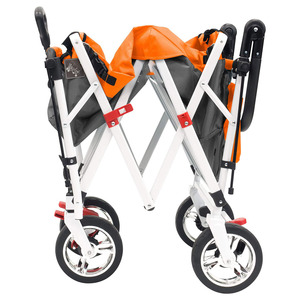 Klapp wagen Wagen Hochleistungs-zusammen klappbarer Nutzfahrzeug All Terrain Outdoor Patio Garden <span class=keywords><strong>Beach</strong></span> Wagon Cart - Product Image 5