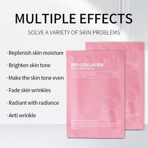 Meilleure Vente <span class=keywords><strong>Masque</strong></span> de Nuit Coréen au Bio Collagène 34g, Hydratant, Resserre les Pores, Effet Lifting, <span class=keywords><strong>Masque</strong></span> <span class=keywords><strong>Visage</strong></span> en Tissu - Product Image 6