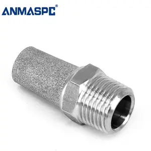 JBSL Silencieux pneumatique de haute qualité Silencieux d'échappement en acier inoxydable PT NPT G