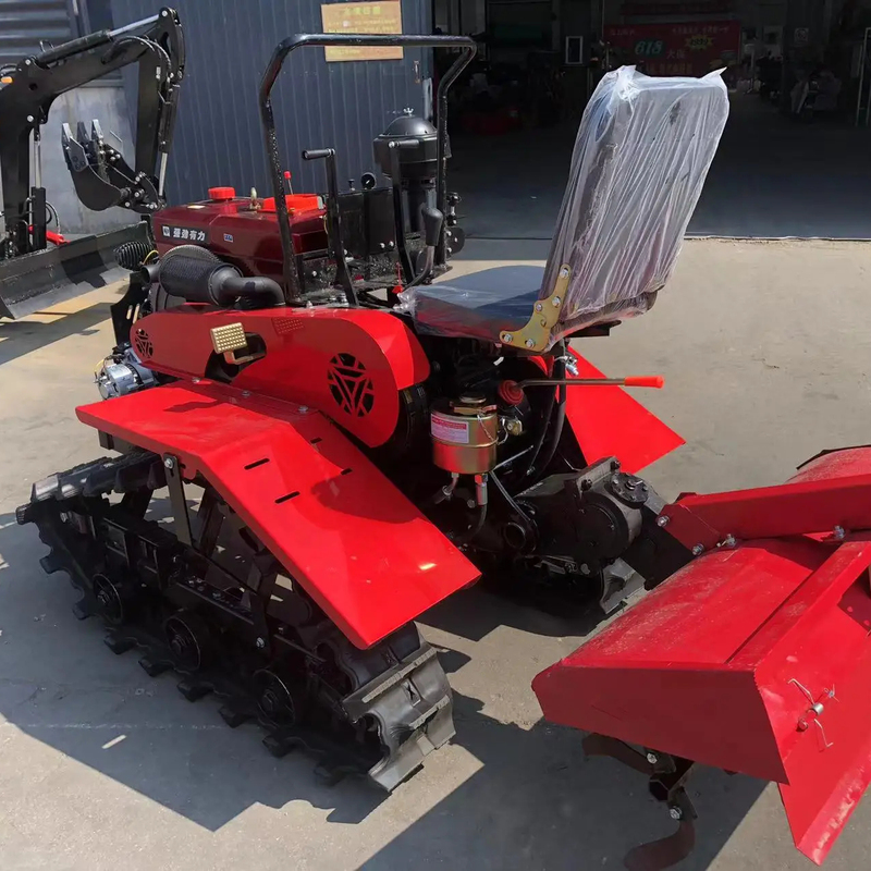 Crawler Cultivators Agricultural Machinery Farming Equipment