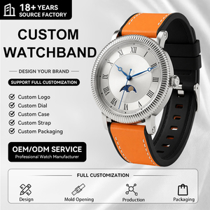 <span class=keywords><strong>Bracelet</strong></span> de <span class=keywords><strong>montre</strong></span> en <span class=keywords><strong>cuir</strong></span> et silicone personnalisé pour Apple Watch, <span class=keywords><strong>bracelet</strong></span> de <span class=keywords><strong>montre</strong></span> en <span class=keywords><strong>cuir</strong></span> pour femme pour Apple Iwatch Ultra - Product Image 1