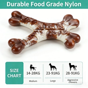 Juguete Masticable para <span class=keywords><strong>Perros</strong></span> <span class=keywords><strong>Pitbull</strong></span>, <span class=keywords><strong>de</strong></span> Nailon, Duradero, Extremadamente Resistente, con Sabor a Carne, <span class=keywords><strong>de</strong></span> Larga Duración - Product Image 5