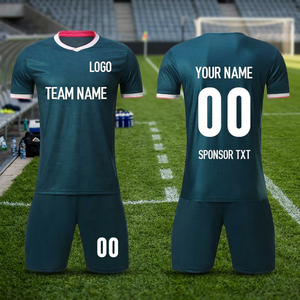 Maillot de football américain personnalisé de haute qualité, 100% polyester, imprimé par transfert thermique, séchage rapide, manches courtes - Product Image 3