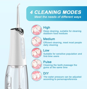 OEM ODM Water Flosser para dientes y aparatos ortopédicos <span class=keywords><strong>Limpiador</strong></span> de chorro de <span class=keywords><strong>agua</strong></span> dental inalámbrico Irrigador oral - Product Image 2