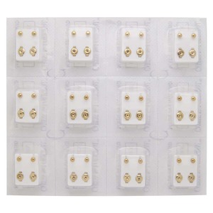 Một chục 3mm 4mm mini thường xuyên IPG mạ Tai xuyên Stud piercing Bông tai nhà máy bán buôn - Product Image 1