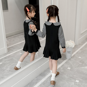 E2woo, el Diseño Más Reciente, Producto Infantil de Otoño, Estilo Inglés, Vestidos para Niñas Pequeñas con Manga Larga, de Proveedor Chino - Product Image 4