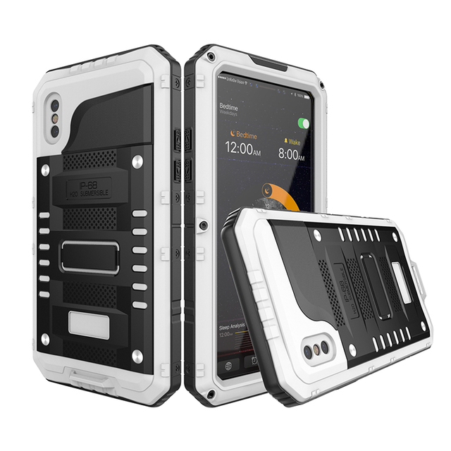 Summer Sale Diving Waterproof Phone Case for iPhone 360 Full Body Protection Lp68 Armor Rugged Grade for iPhone X XS