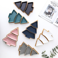 Luxe Scandinavische stijl effen keramische steengoed schaalset voor snacks & fruit, cadeau voor feestjes, milieuvriendelijk, voedselveilig.