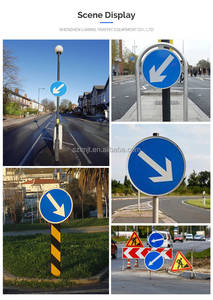 Señal de Tráfico Reflectante Personalizable de 80 cm, Señal de Calle, Placa de Aluminio de 2 mm de Grosor - Product Image 5