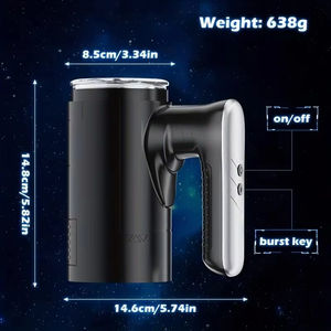 เครื่องช่วยสำเร็จความใคร่ชายอัตโนมัติ พร้อมระบบสอดใส่ 5 ระดับ แบบจำลองช่องคลอดและปาก พร้อมระบบดูดสุญญากาศและสั่นสะเทือน ของเล่นทางเพศสำหรับผู้ชาย ร้านขายอุปกรณ์ทางเพศ - Product Image 5