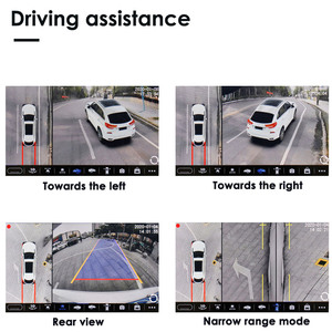 Caméra de recul panoramique AHD 1080P 360° avec capteur de recul, étanche IP68, vision nocturne pour <span class=keywords><strong>VW</strong></span>/A8 et Land Cruiser - Product Image 5