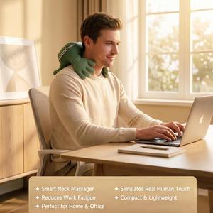 Portable Personal Therapist Pillow, Silicone Hand Kneading, with Type-C Charging, Custom Logo Available - Product Image 4